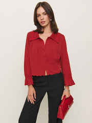 Juni Top - Lipstick