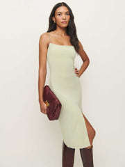 Pavia Knit Dress - Dried Herbs
