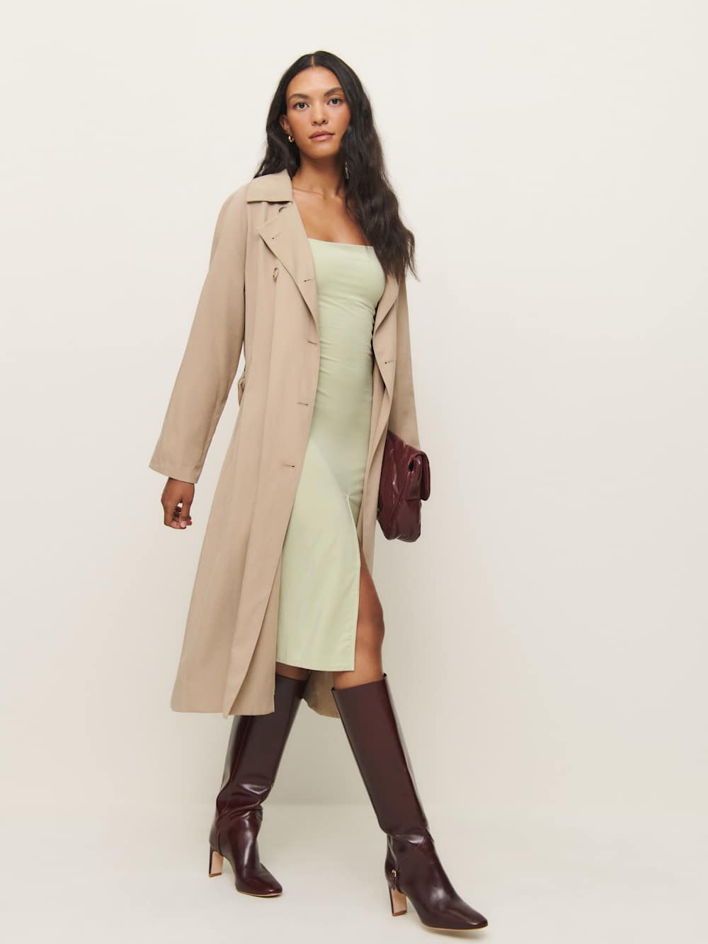 Pavia Knit Dress - Dried Herbs