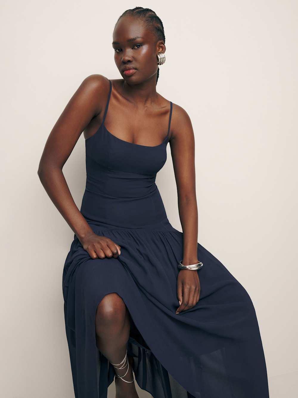 Catana Dress - Navy