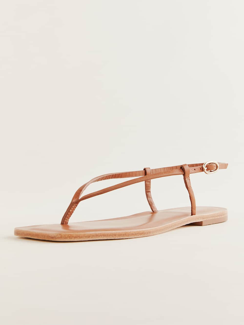 Vincenza Thong Sandal - Pecan