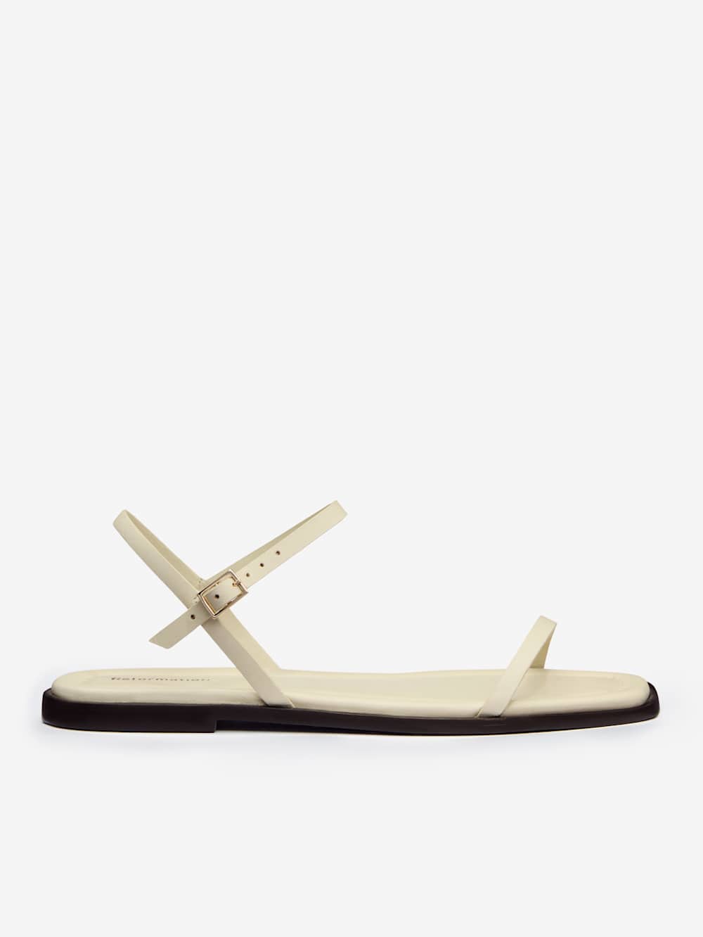 Lake Flat Sandal - Almond Leather