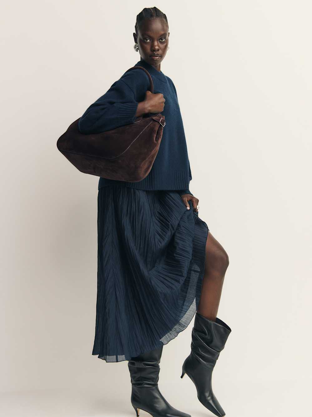 Oversized Patrizia Bag - Boss Suede