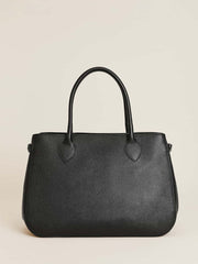 Oversized Patrizia Bag - Black Leather
