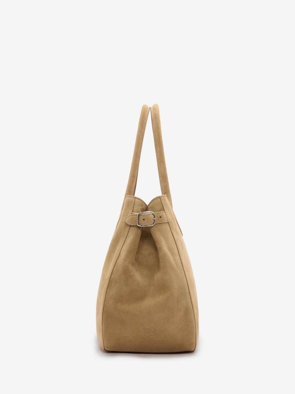Oversized Patrizia Bag - Hazel Suede