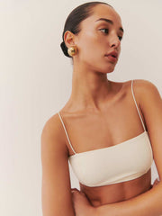 Monaco Bikini Top - Fior Di Latte