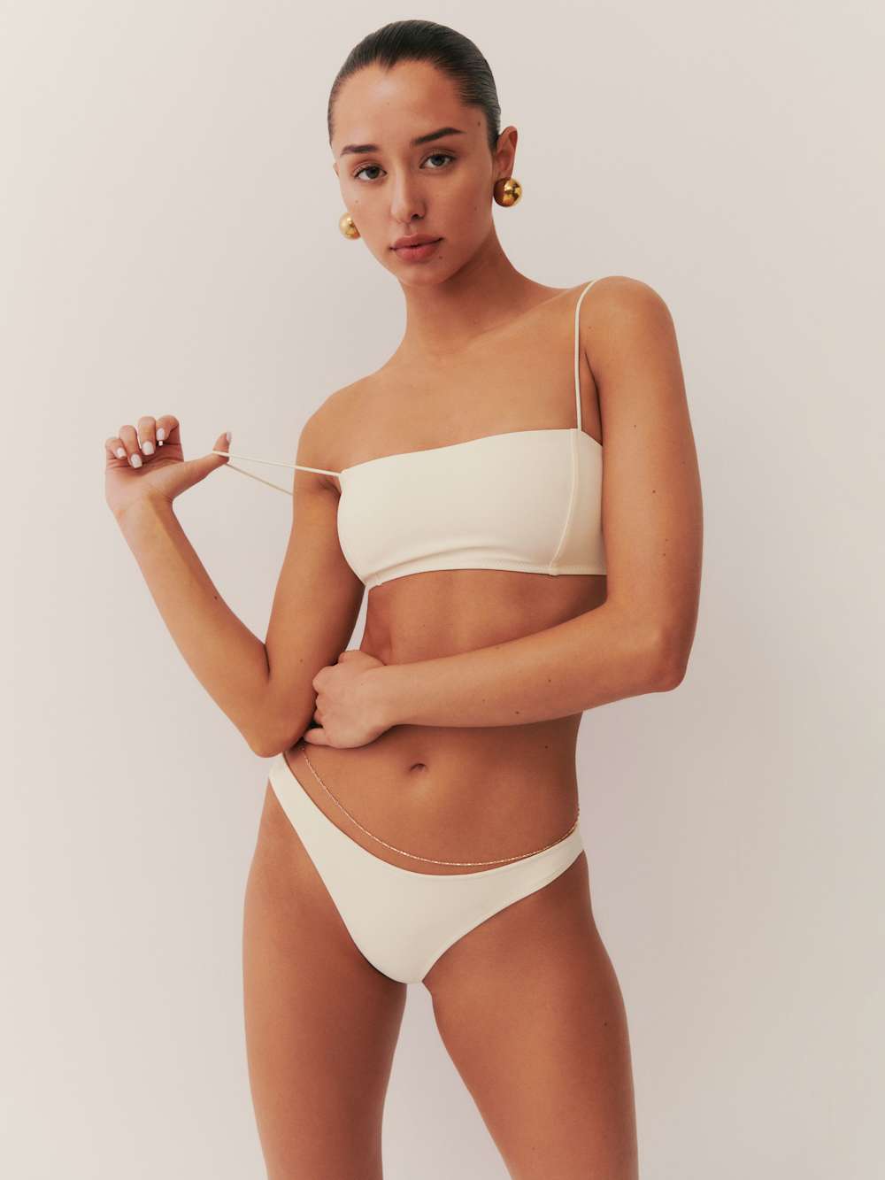 Monaco Bikini Top - Fior Di Latte