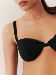 Maldives Bikini Top - Black