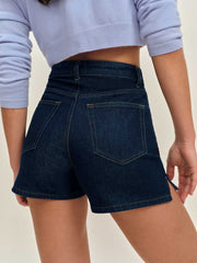 Norah Stretch High Rise 3.5” Jean Shorts - Seneca
