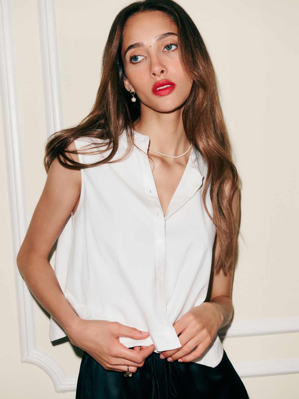 Stone Top - White