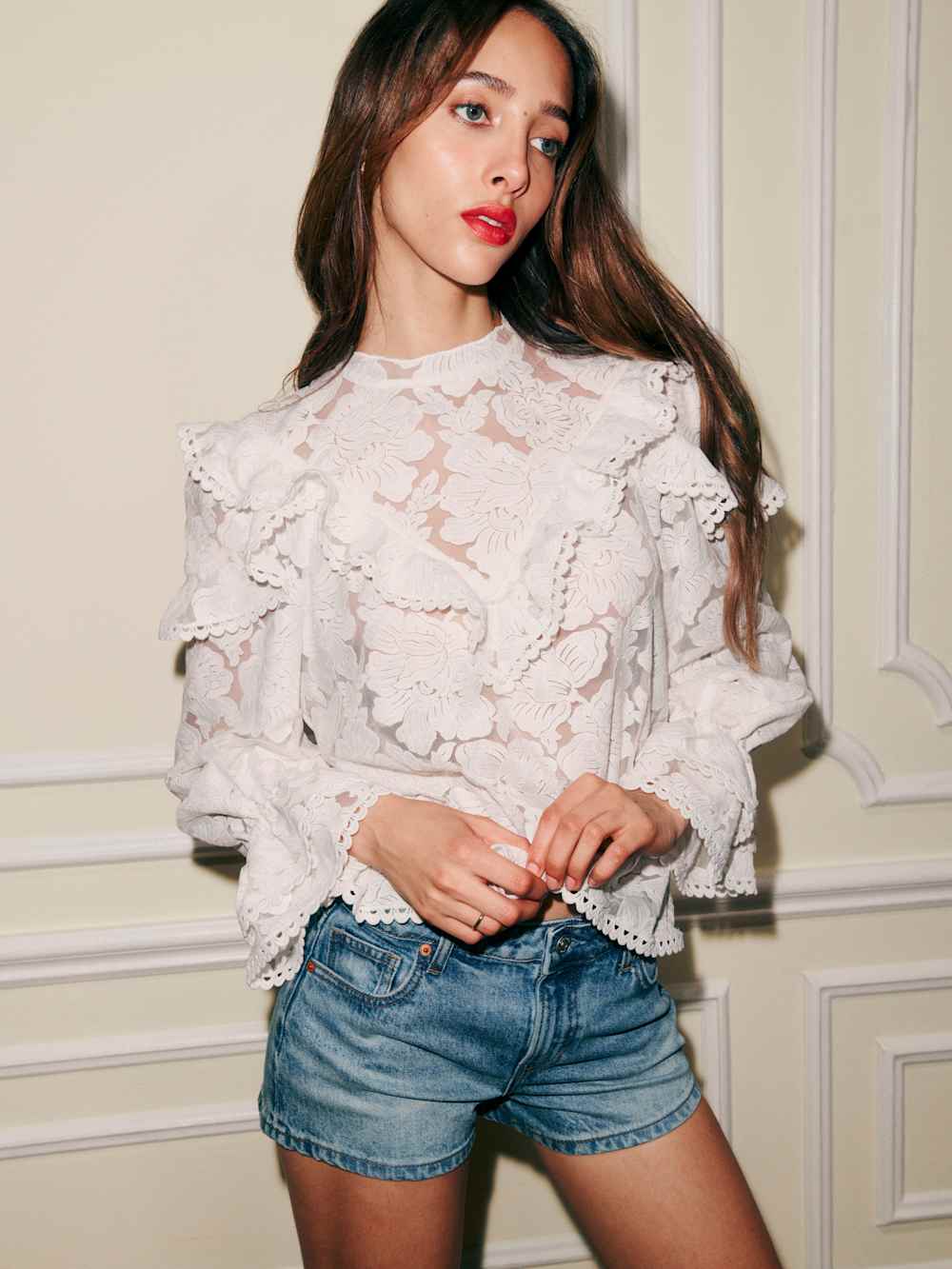 Carlisle Top - Ivory