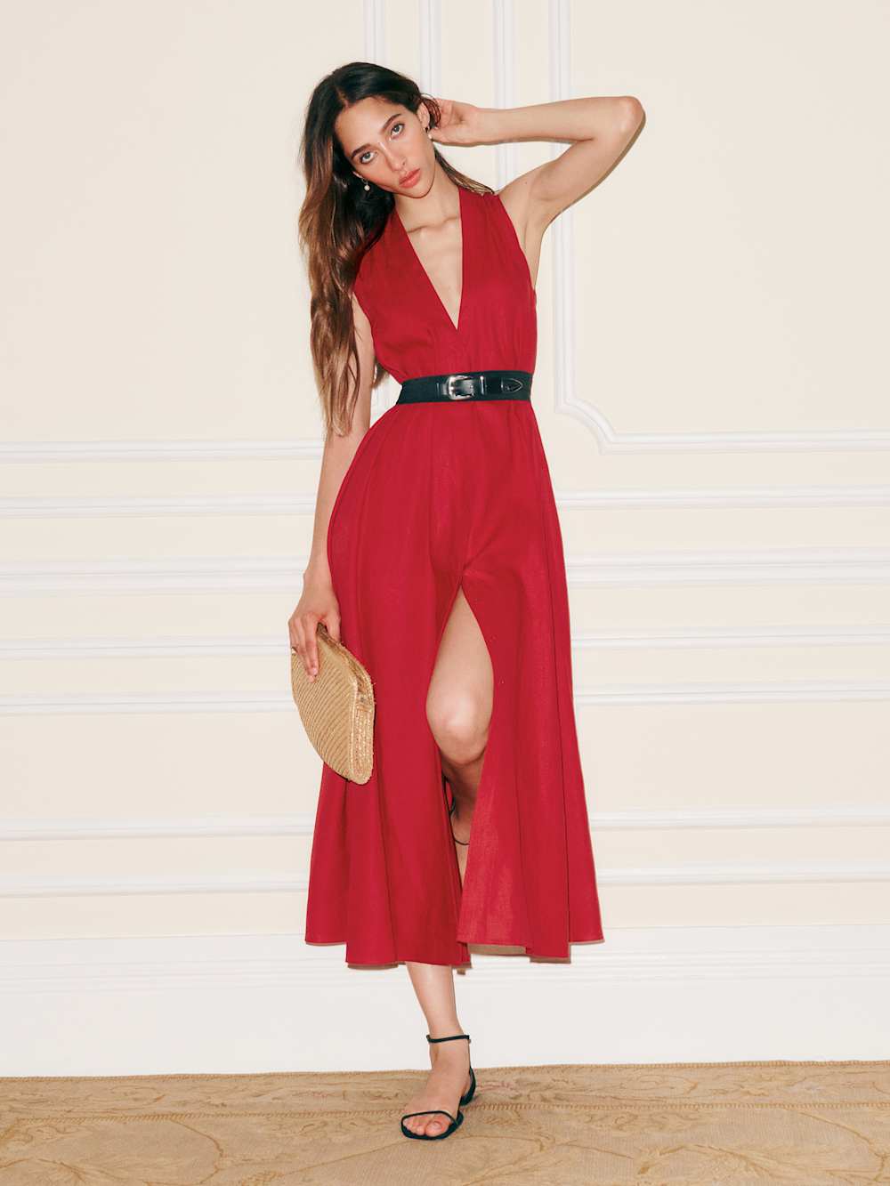 Downing Dress - Lipstick