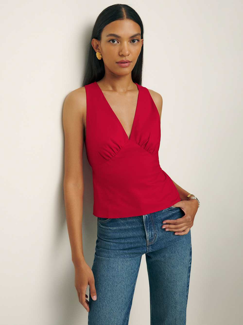 Meg Top - Lipstick