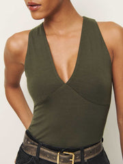 Bowie Knit Top - Pine Tree