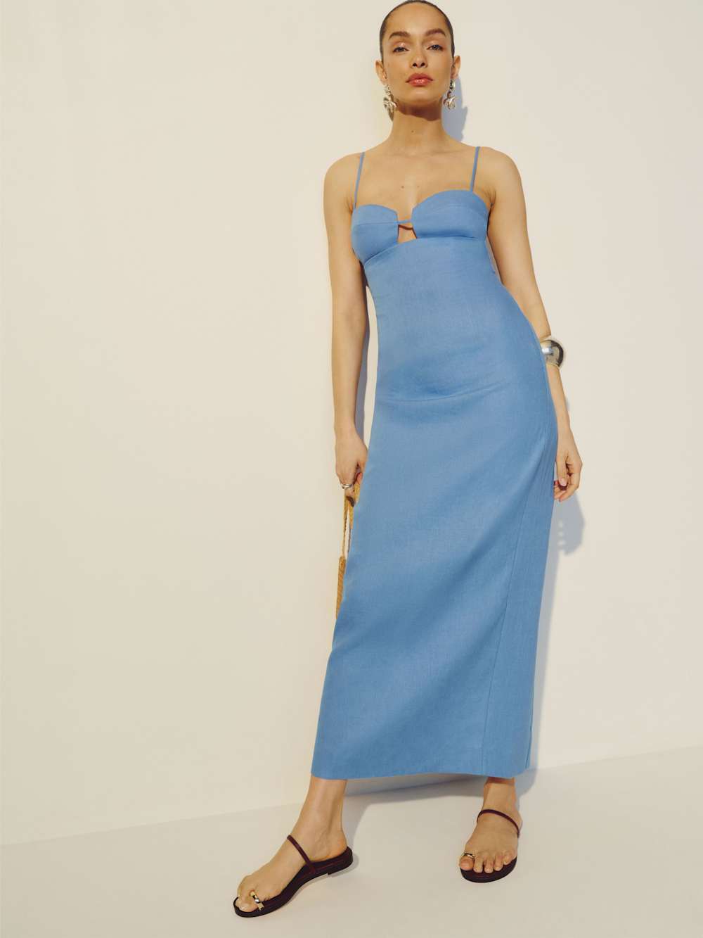 Malibu Linen Dress - Stellar