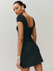 Carmina Knit Dress - Black