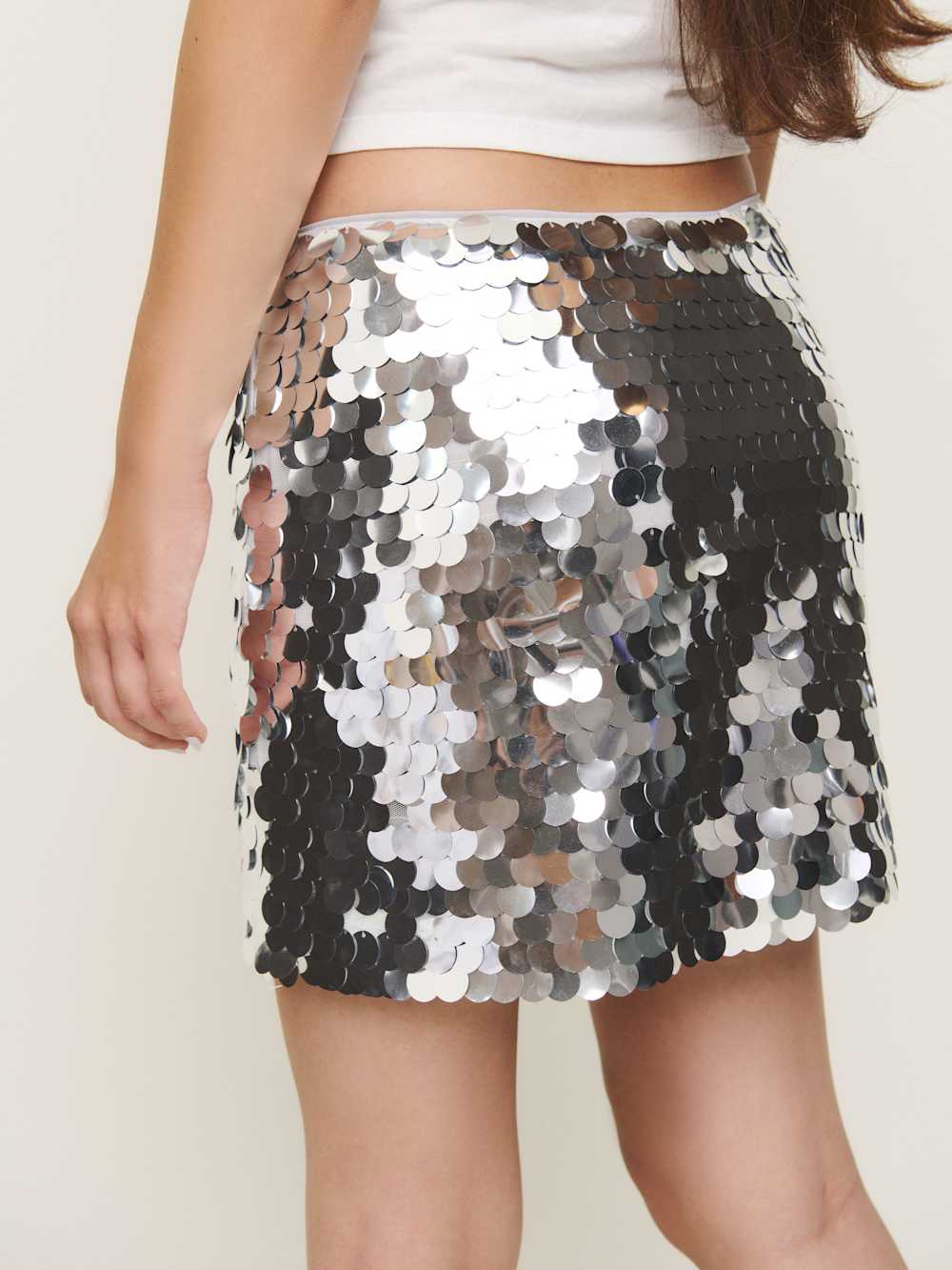 Carla Low Waist Skirt - Mercury