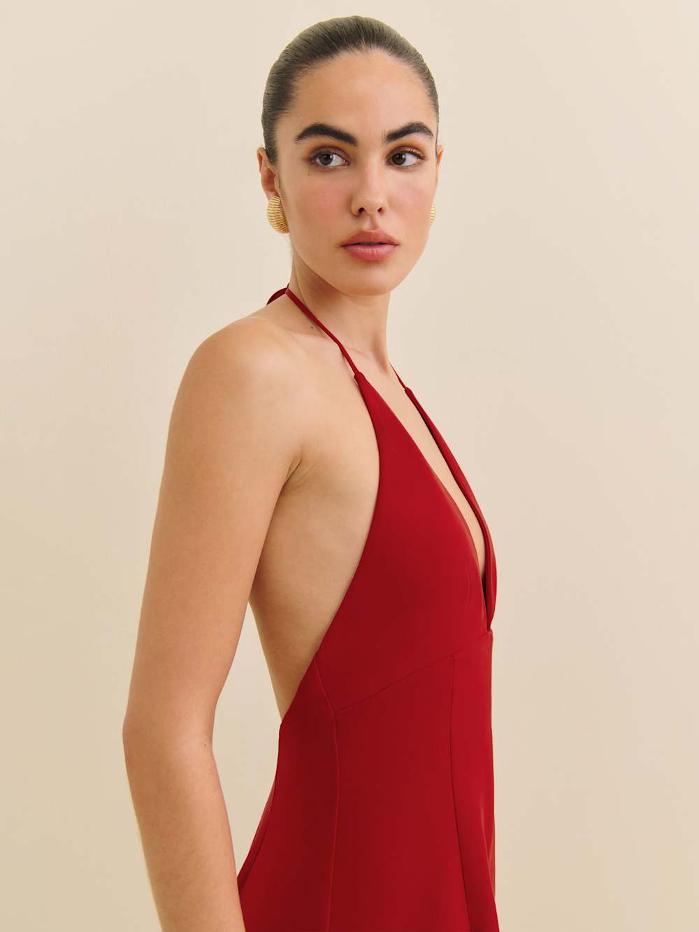 Michelle Jumpsuit - Lipstick