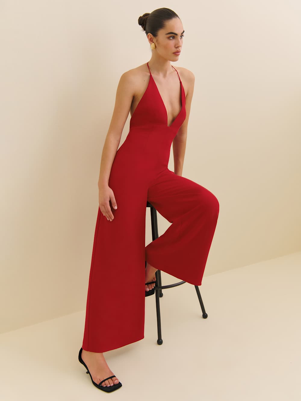 Michelle Jumpsuit - Lipstick