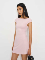 Soleil Knit Dress - Cherry Blossom