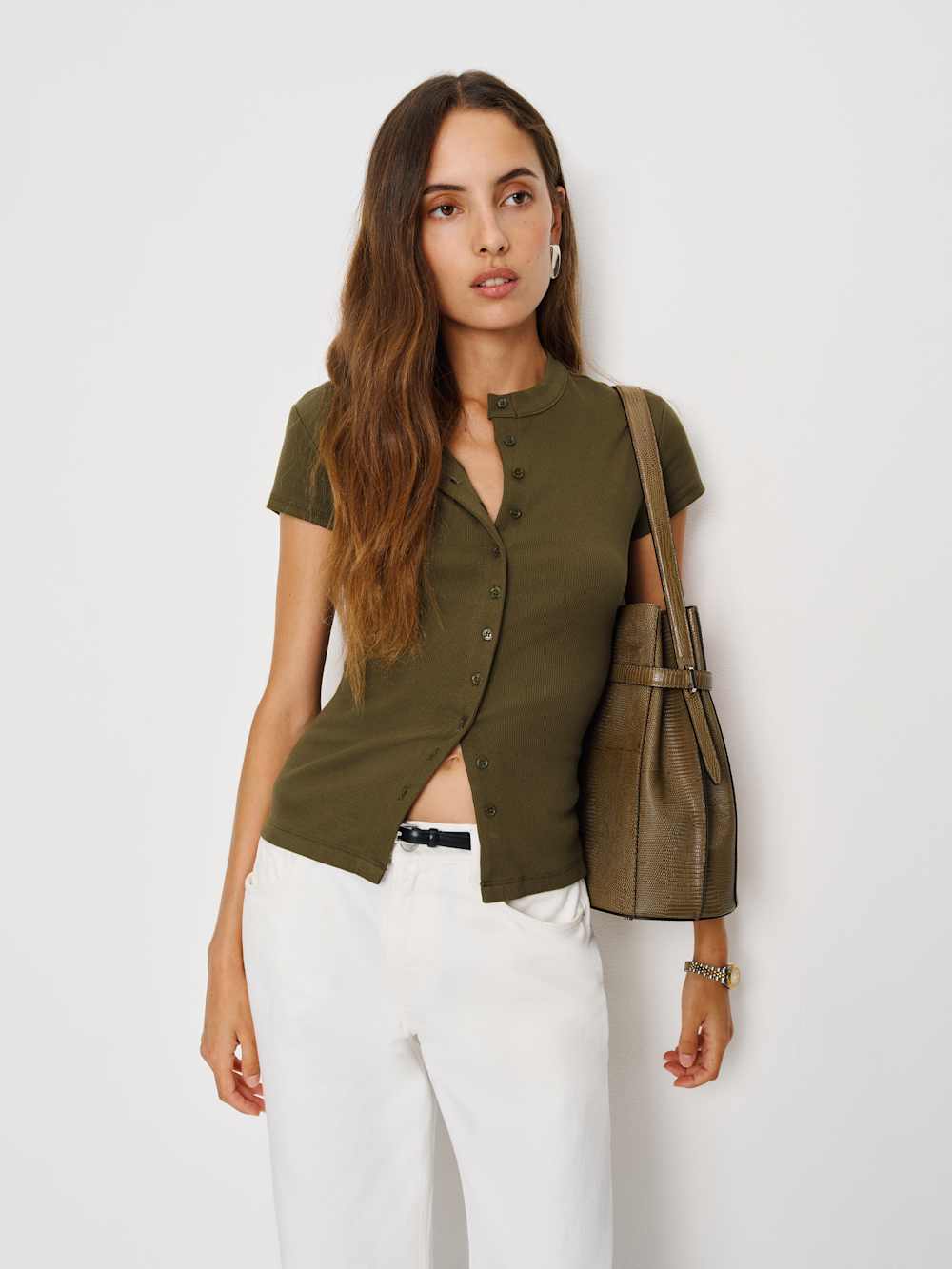 Raelynn Knit Top - Dark Olive