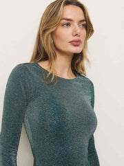 Kori Knit Dress - Mermaid Sparkle