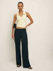 Austine Knit Top - Custard