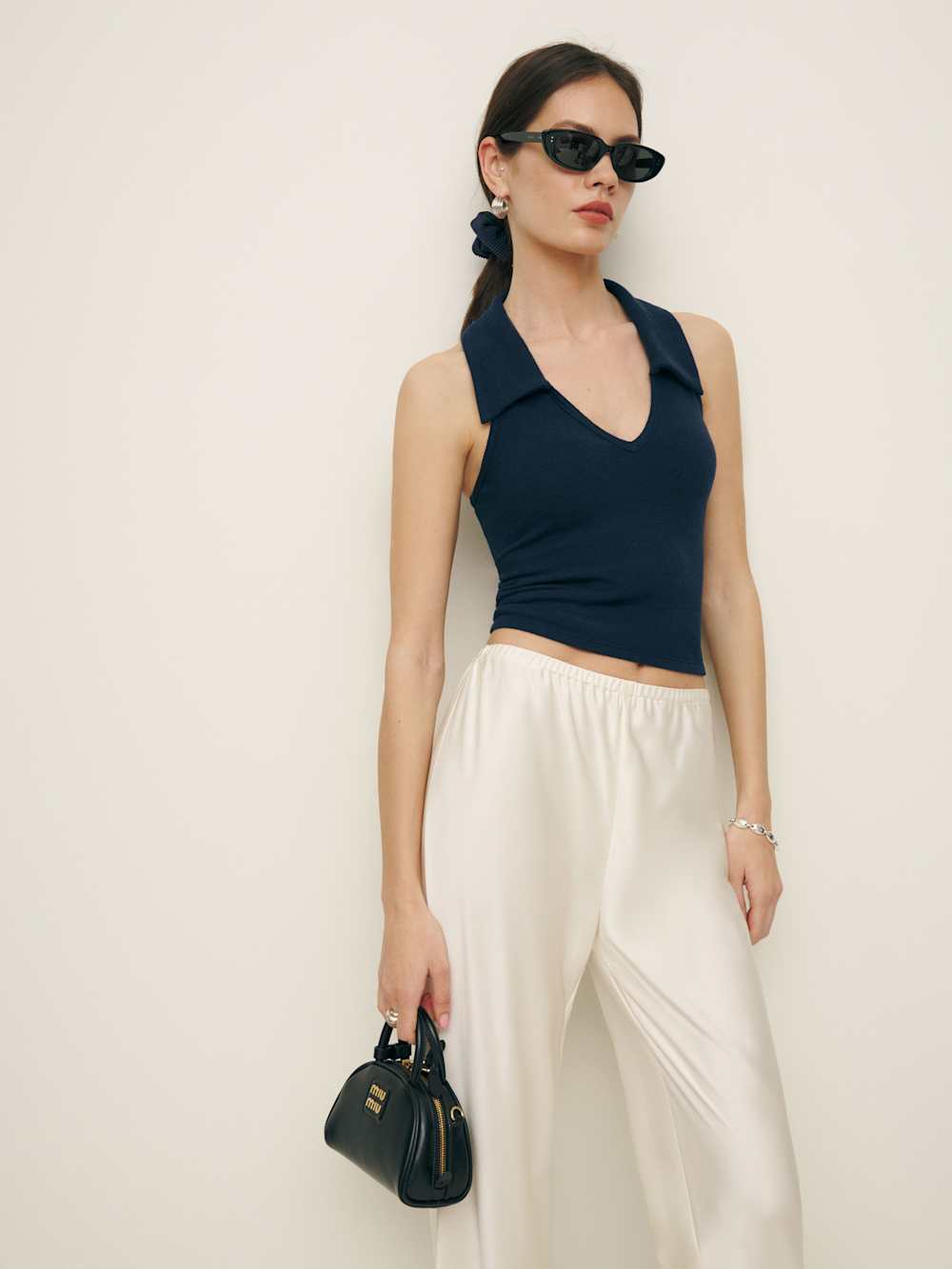 Austine Knit Top - Midnight