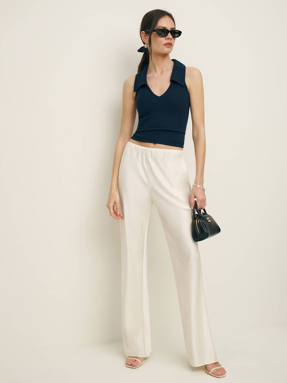 Austine Knit Top - Midnight