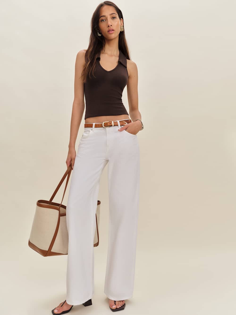 Austine Knit Top - Mole