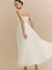 Alouette Dress - Fior Di Latte