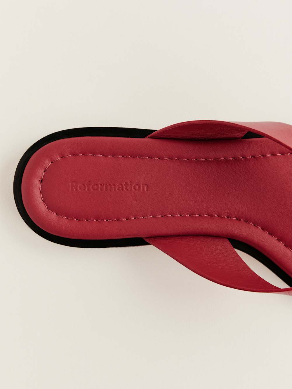 Jessie Thong Sandal - Lipstick Leather