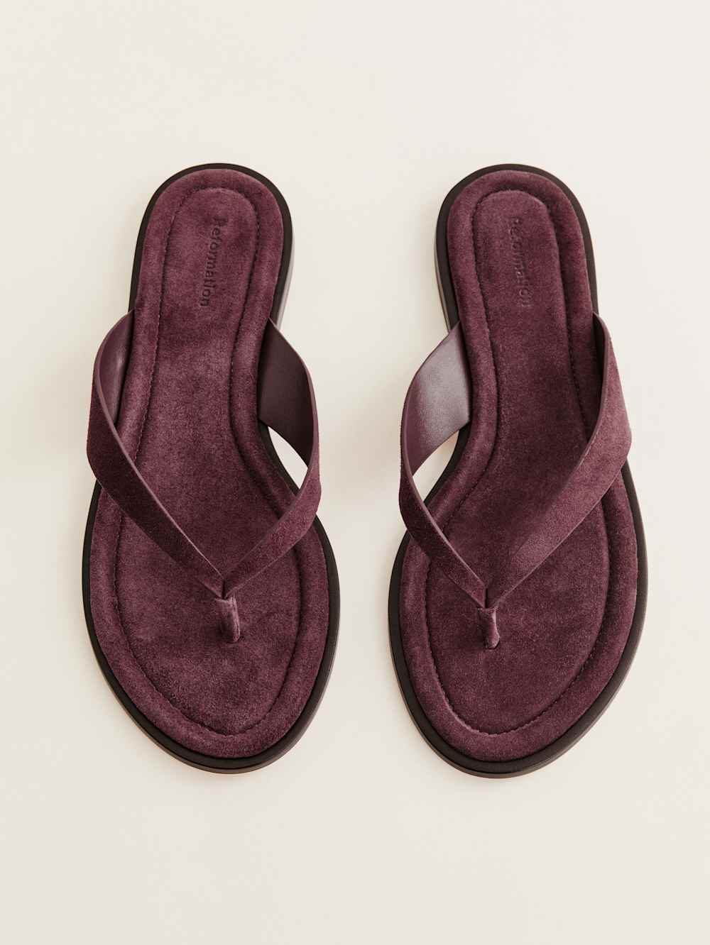Jessie Thong Sandal - Ruby Suede