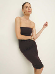 Etta Knit Dress - Mole