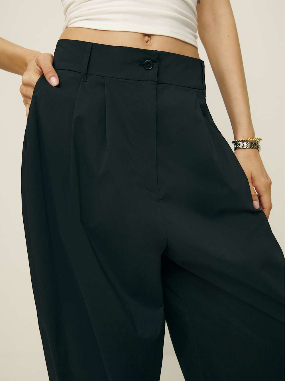 Danielle Oversized Pant - Black