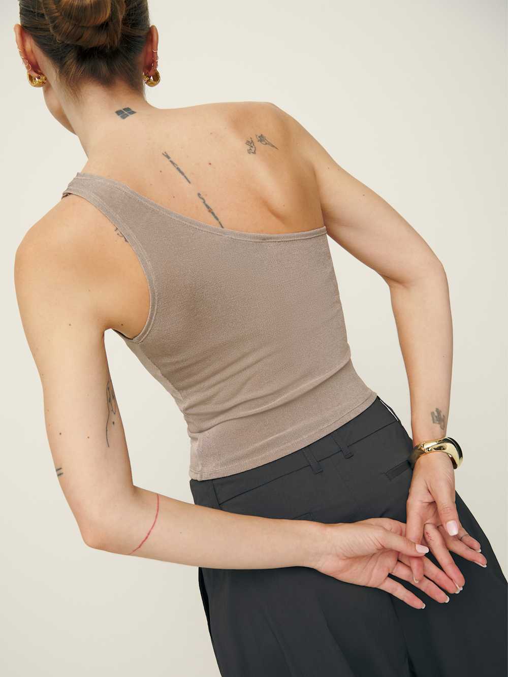 Maddie Knit Top - Taupe
