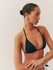 Azores Bikini Top - Black