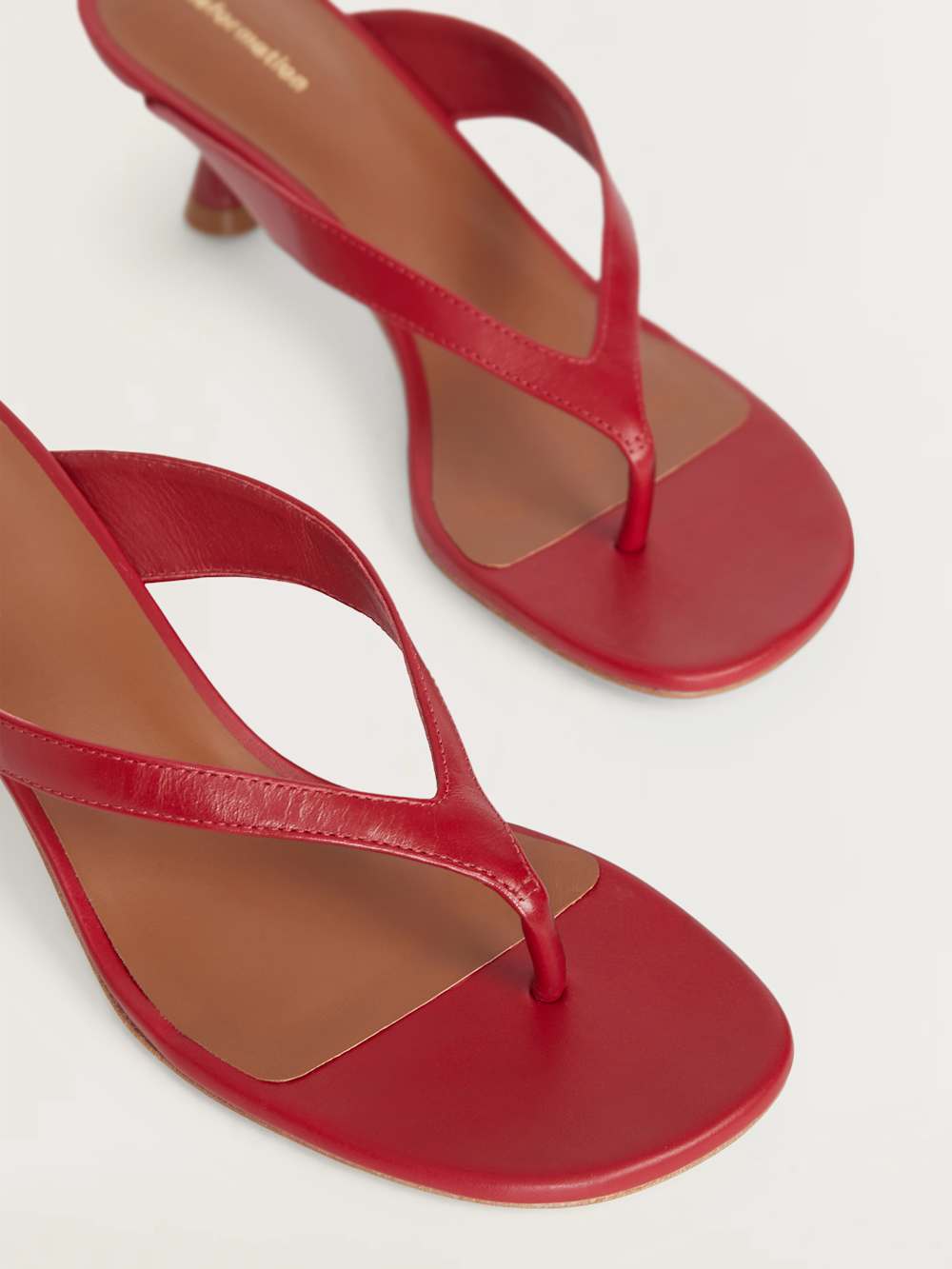 Sophie Heeled Sandal - Scarlet
