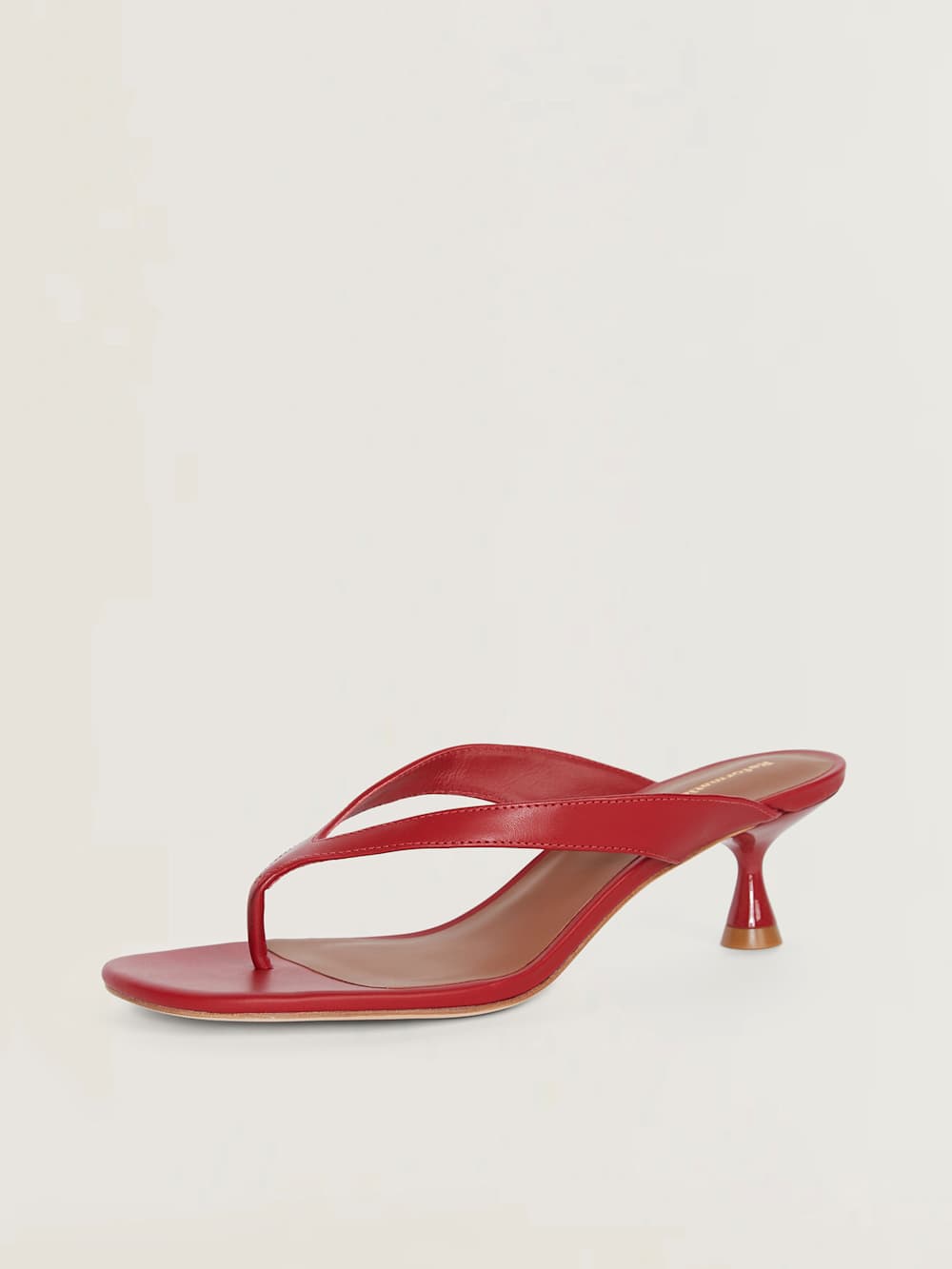 Sophie Heeled Sandal - Scarlet