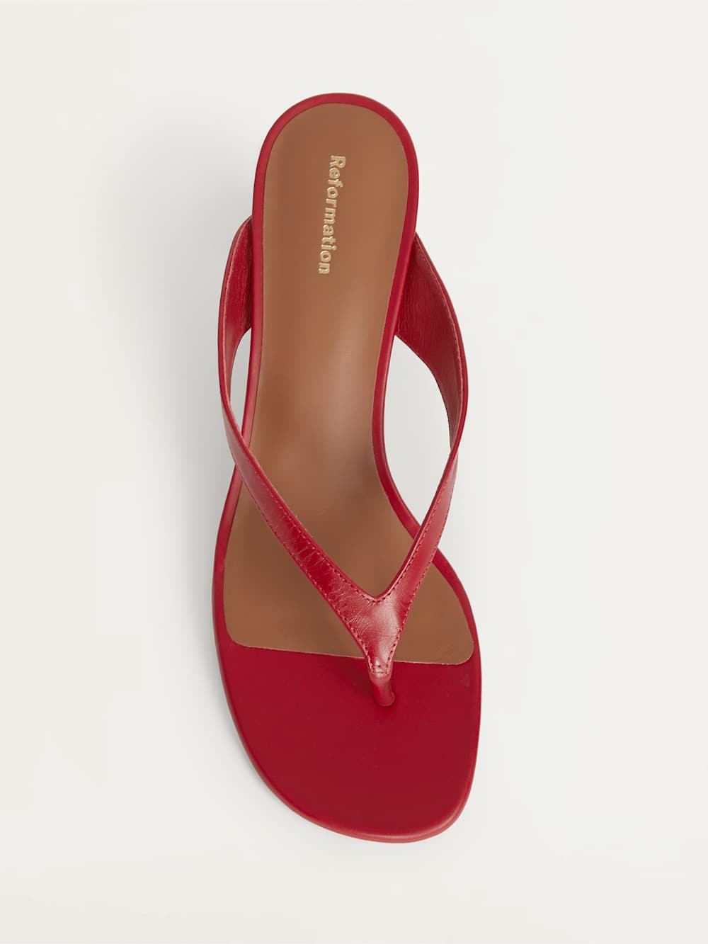 Sophie Heeled Sandal - Scarlet