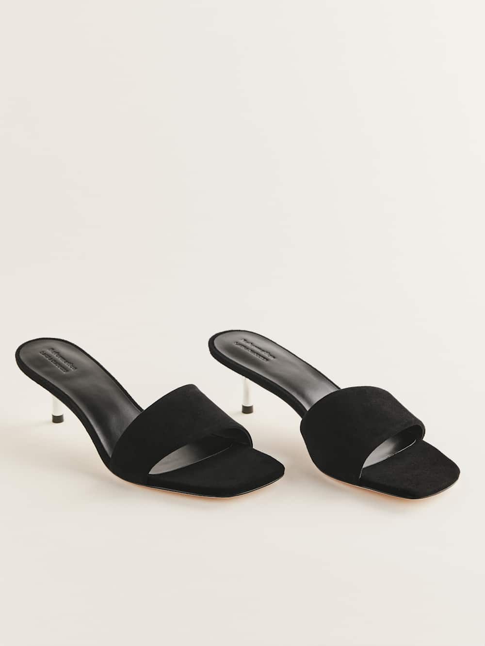 Hartzell Heeled Sandal - Black Suede