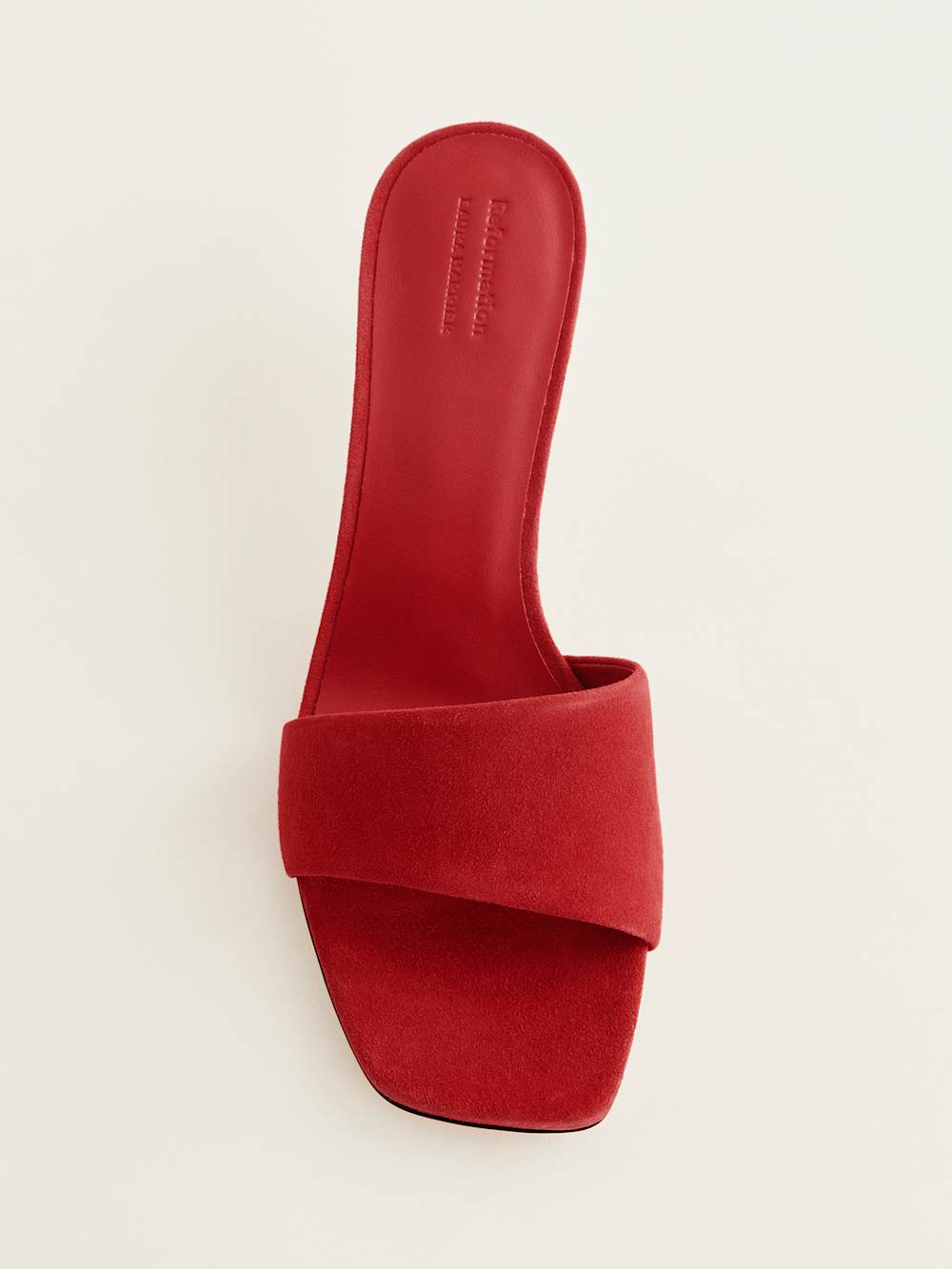 Hartzell Heeled Sandal - Lipstick Suede