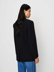 James Relaxed Blazer - Black