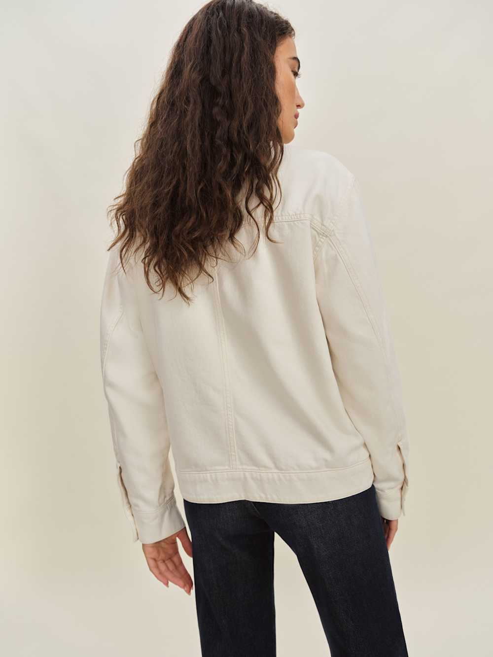 Harrison Utility Jacket - Fior Di Latte