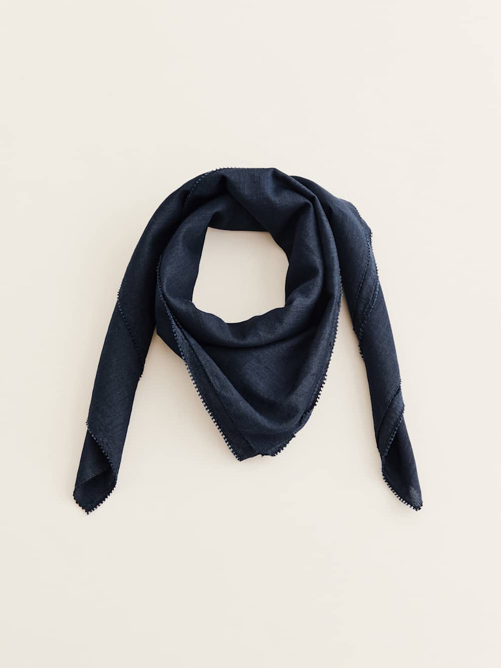 Hattie Headscarf - Navy