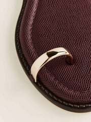Cassandra Flat Sandal - Wine Snake