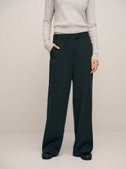 Petites Carter Mid Rise Pant - Black