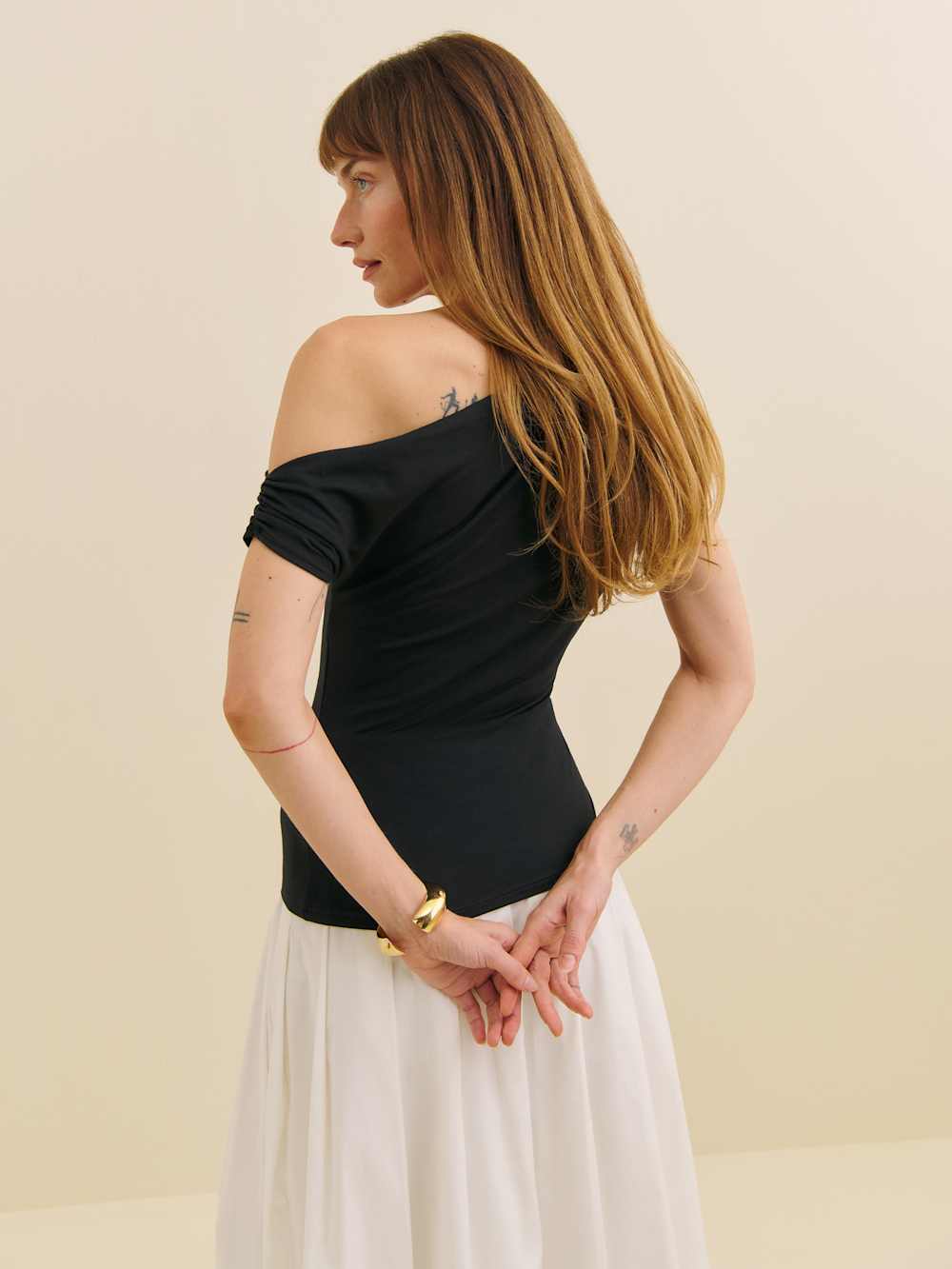 Belle Knit Top - Black