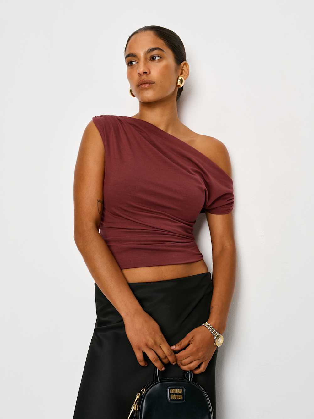 Belle Knit Top - Chianti
