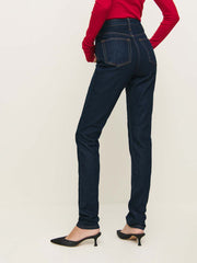 Etta Stretch High Rise Stacked Slim Jeans - Seneca